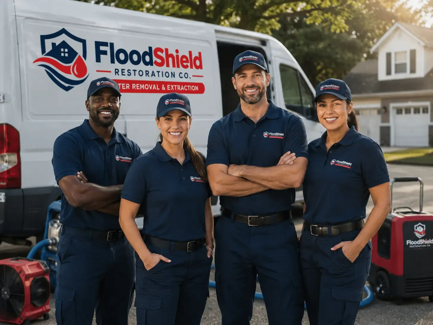 Flood Damage Restoration company in Hallsville, TX